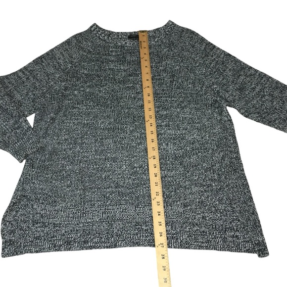 Express Heather Gray Oversized Knit Tunic Sweater - Women’s Small - Picture 4 of 15